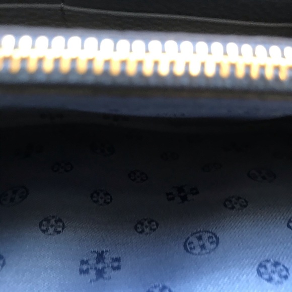 TORY BURCH Wallis Blue Leather Harper Cros… - Picture 10 of 12